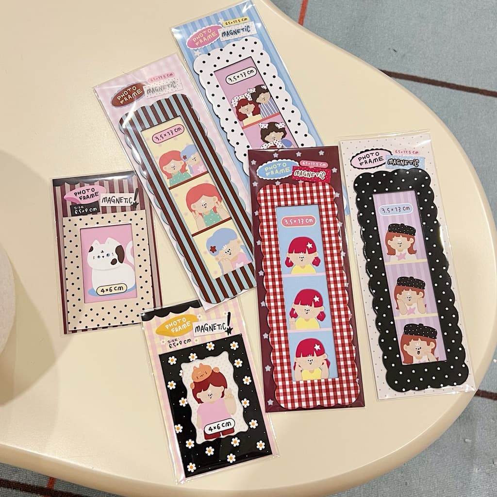 Photo frame magnetic กรอบรูปแม่เหล็ก แม่เหล็กติดตู้เย็น รูปที่ 3