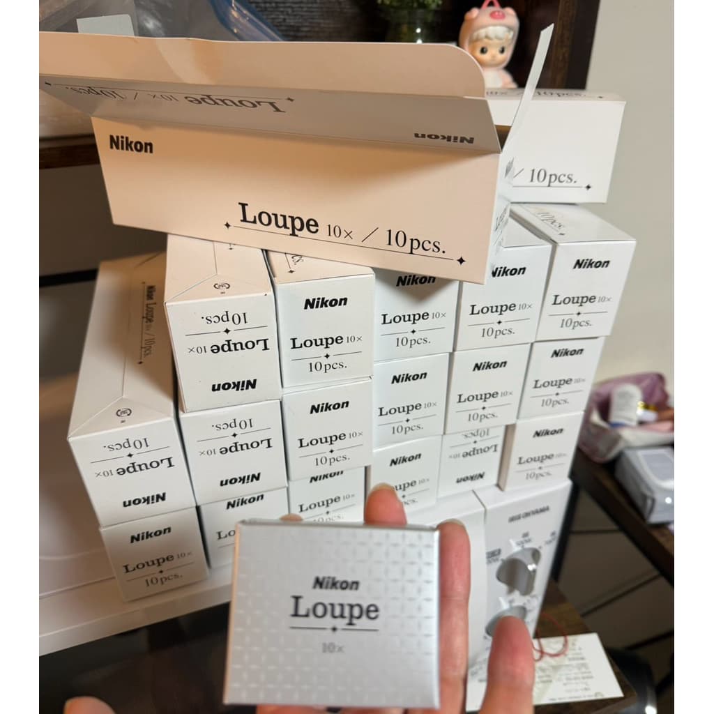 ของแท้ 10 x Nikon Loupe import Japanแว่นขยาย กล้องส่องพระ ของญี่ปุ่น แท้100%% รูปที่ 3