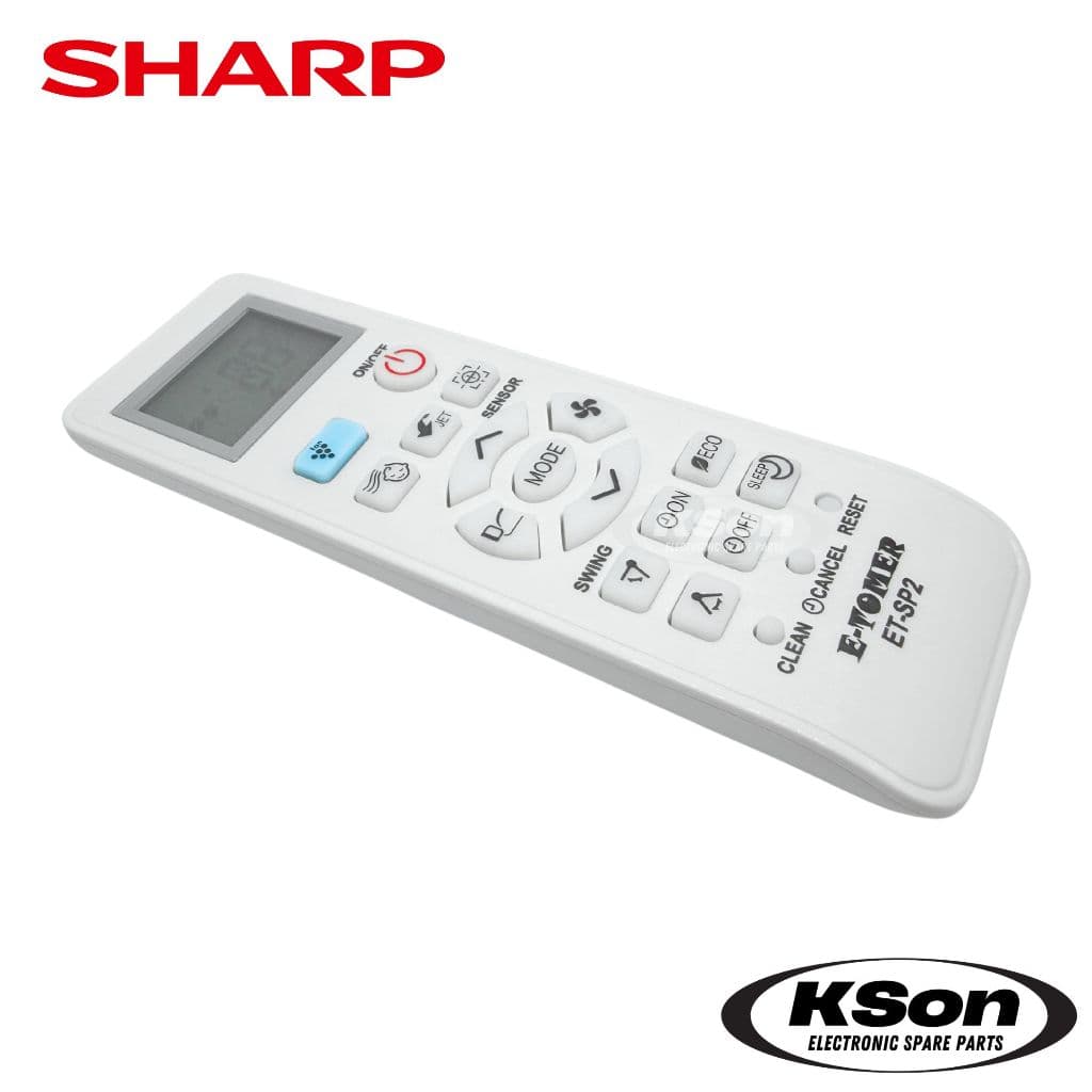 รีโมทแอร์ ชาร์ป ใช้กับแอร์ชาร์ปได้ทุกรุ่น อะไหล่แอร์ Universal SHARP Air Conditioner Remote Control รุ่น ET-SP2 รูปที่ 4