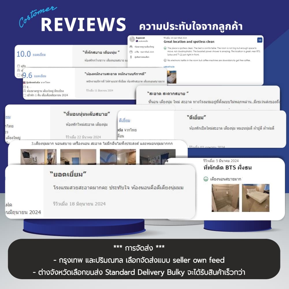 LUCKY mattress ที่นอนพ๊อคเก็ตสปริง The Intelligent Pocket Spring รุ่น GRAND BOUTIQUE รูปที่ 9