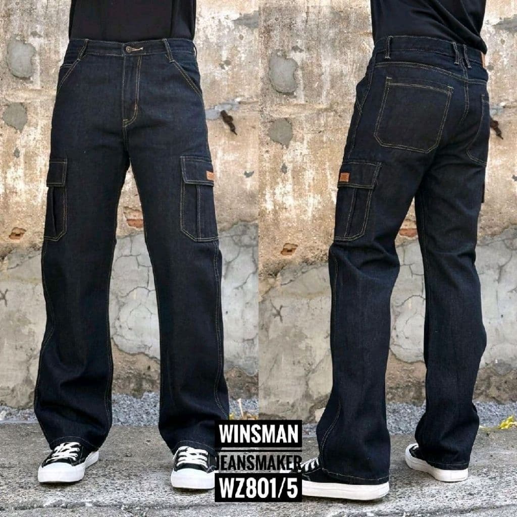 กางเกงคาร์โก้ขายาวWinsman กระบอกกลาง รูปที่ 4