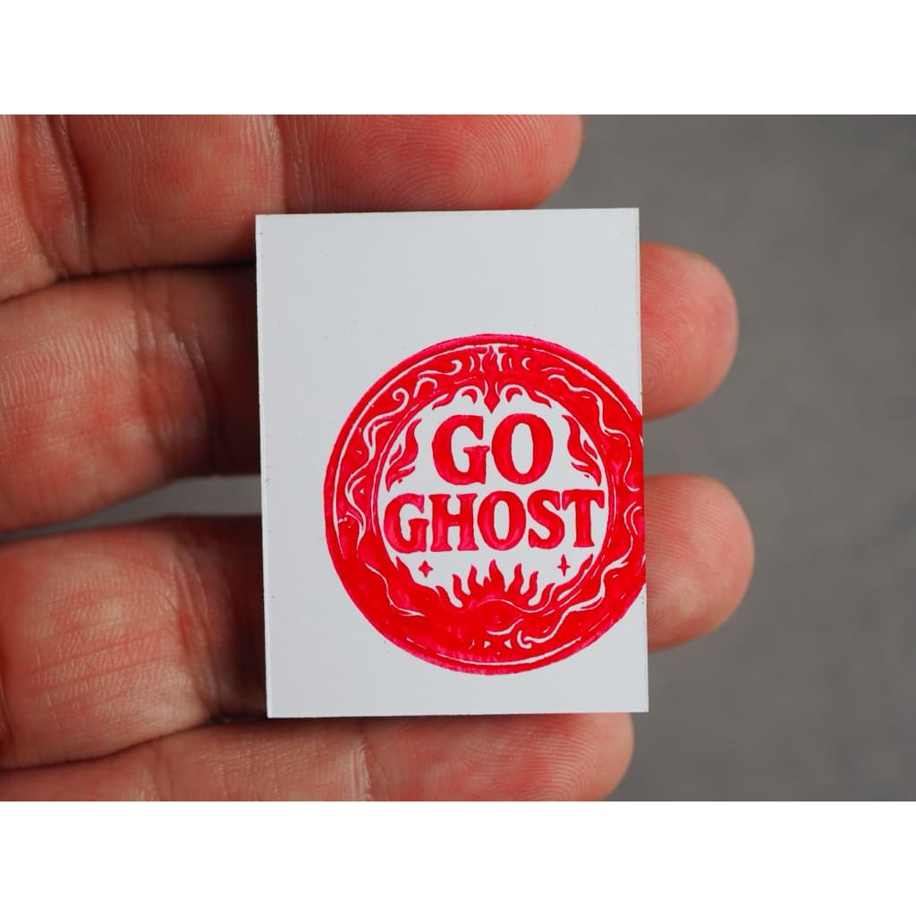 รูปยันต์ม้าเสพนาง ขนาด1.5นิ้ว GOGHOST พิธีเสกจันทร์เพ็ญ 泰国佛牌 รูปที่ 6