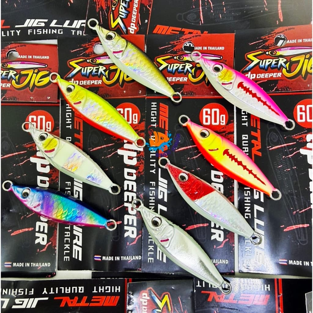 New!! เหยื่อจิ๊ก Superjig รุ่น Deeper Gen 2 ไมโครจิ๊ก Jigging รูปที่ 4