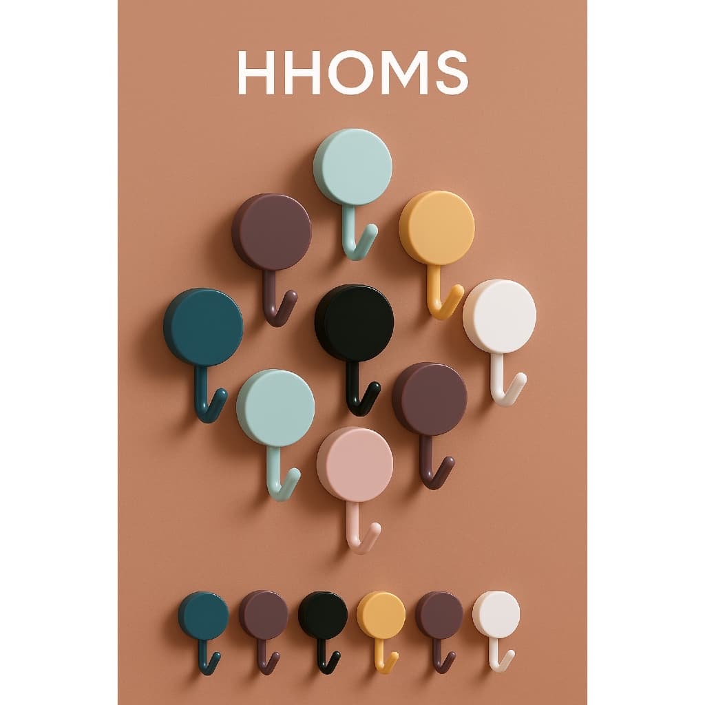HHOMS Wall Hook หอมส ตะขอแขวนติดผนัง รูปที่ 2
