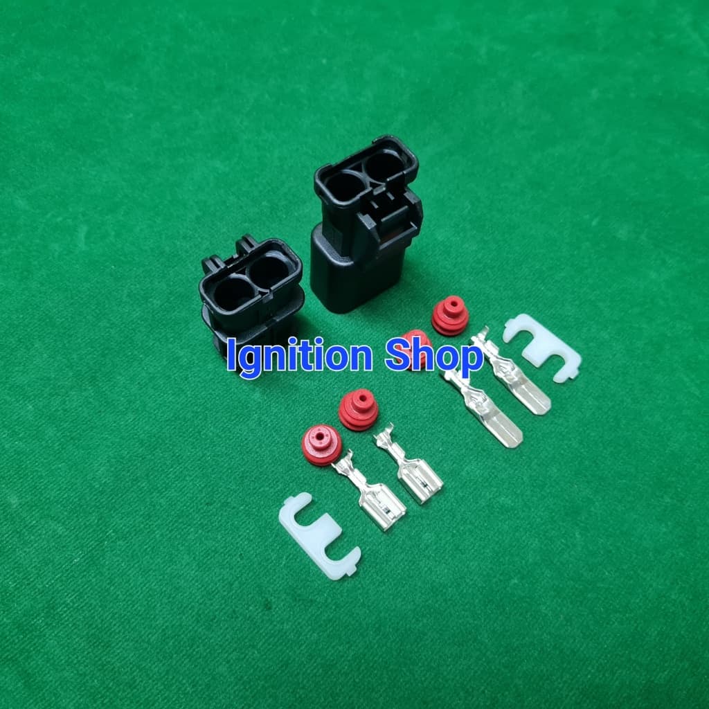 ปลั๊กมอเตอร์พัดลมหม้อน้ำ มอเตอร์พัดลมแอร์ Honda ตัวผู้ ตัวเมีย พร้อมขั้วต่อและลูกยาง รูปที่ 7