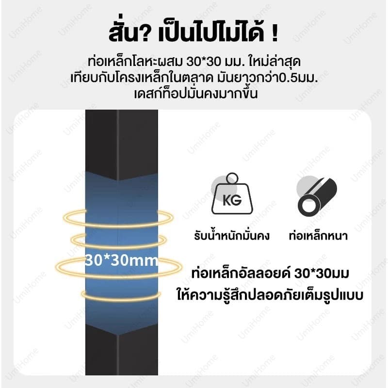 โต๊ะพับ โต๊ะพับอเนกประสงค์80/100/120CM ขาเหล็ก โต๊ะพับพกพา โต๊ะทำงานไม้ พับได้ไม่ต้องประกอบ !! รูปที่ 4