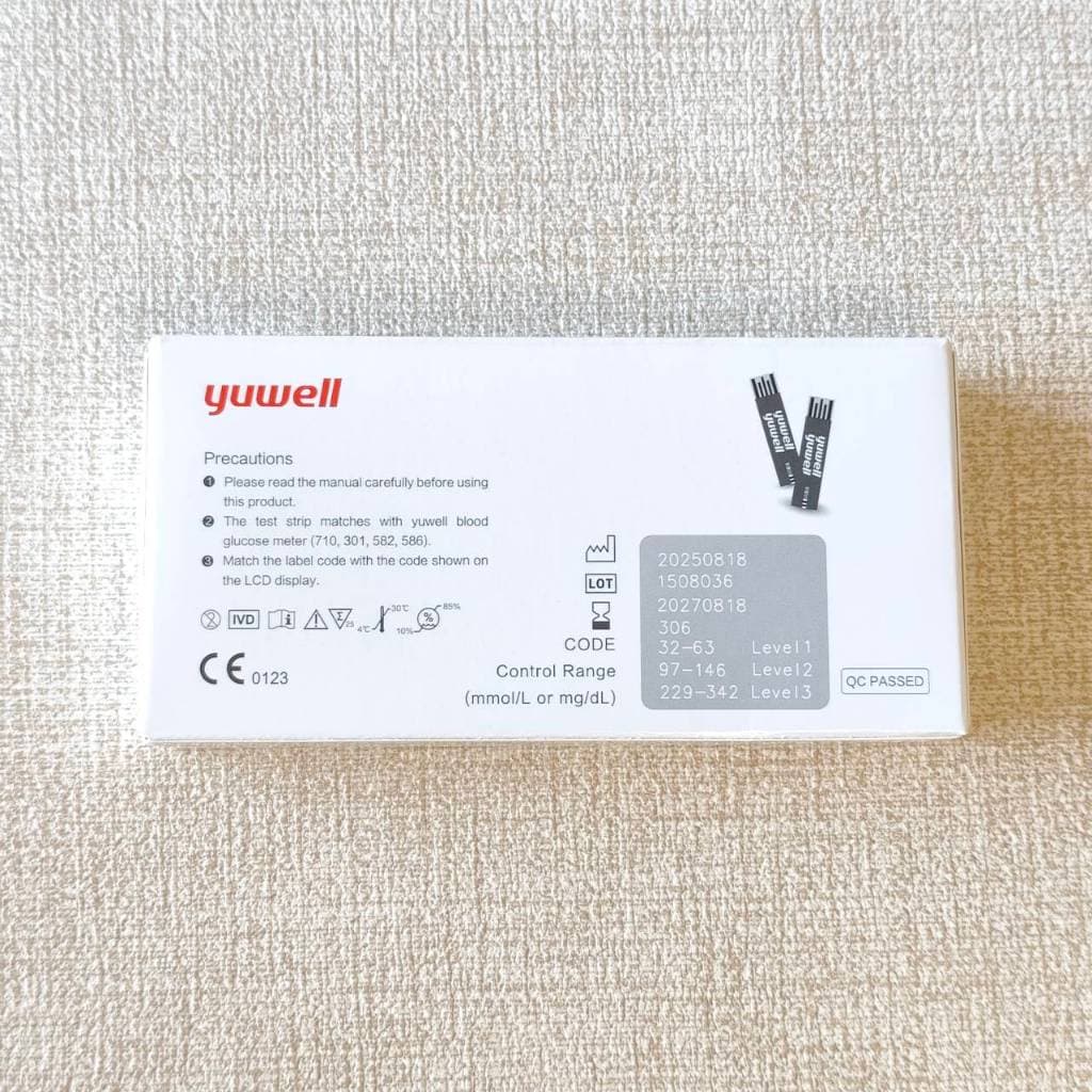 ลดพิเศษ Yuwell Y330 แถบตรวจวัดระดับน้ำตาลในเลือด รุ่น Y330 รูปที่ 3