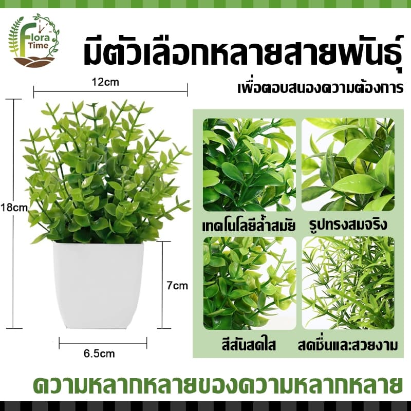 บอนไซเทียม ไม้ประดับ ดีไซน์โมเดิร์น ขนาดเล็ก สําหรับตกแต่งบ้าน สวน โต๊ะรับประทานอาหาร ห้องนอน รูปที่ 7