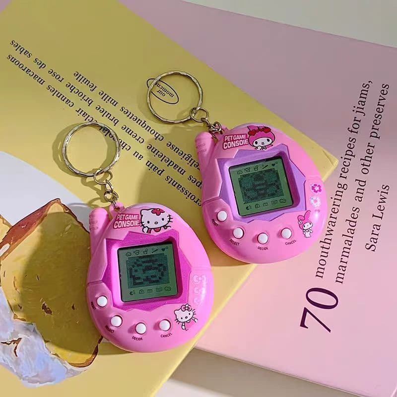 สัตว์เลี้ยงดิจิตอล Tamagotchi เครื่องสัตว์เลี้ยงอิเล็กทรอนิกส์เครื่องเล่นเกมของเล่นเด็กของขวัญปีใหม่ รูปที่ 3