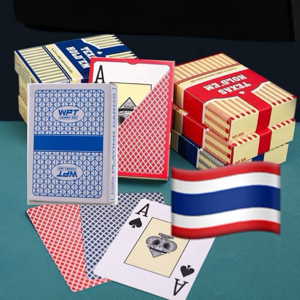 WPT Card game Pvc การ์ดพลาสติก มายากล ของสะสม การ์ดฝึกหัด การ์ด ดูดวง คุณภาพสูง การ์ดสะสม รูปที่ 1