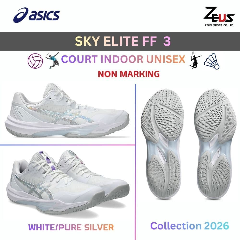 ASICS รองเท้ากีฬา แบดมินตัน วอลเลย์บอล ค่ะ Non Marking สามารถเข้าได้ทุกสนาม รูปที่ 5