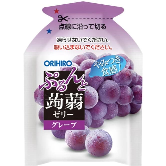 Orihiro Jelly Grape โอริฮิโระ เจลลี่ เกรป 120g. รูปที่ 3