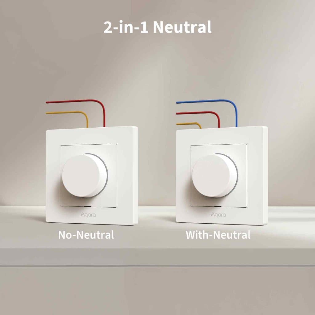 Aqara Dimmer Switch H2 EU สวิตช์หรี่ไฟอัจฉริยะหมุนดิมได้ รองรับ Matter + Zigbee รูปที่ 6