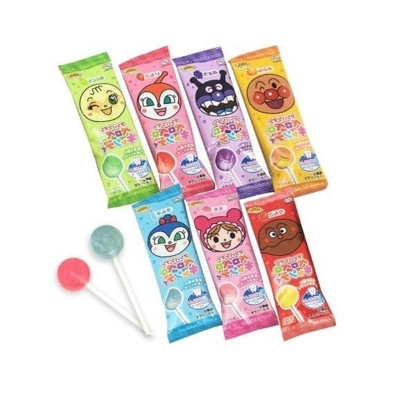อมยิ้ม อันปังแมน Fujiya Anpanman Lollipop Candy ป้องกันฟันผุ คละรส จากญี่ปุ่น รูปที่ 2
