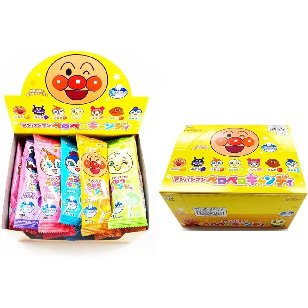 อมยิ้ม อันปังแมน Fujiya Anpanman Lollipop Candy ป้องกันฟันผุ คละรส จากญี่ปุ่น รูปที่ 3
