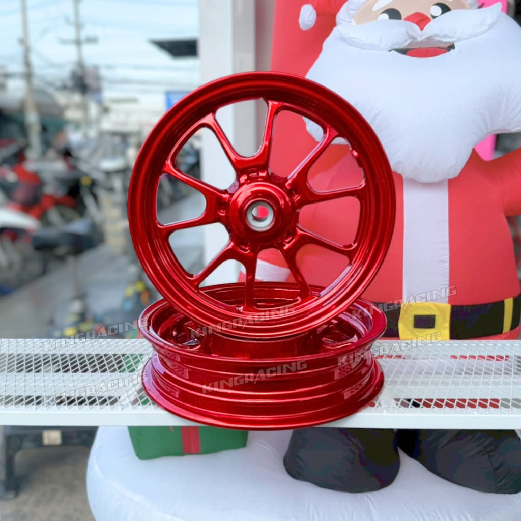 ล้อเดิม GIORNO ทำสี พาวเดอร์โค้ด ราคา1คู่ ล้อเดิมแท้ศูนย์HONDA ขอบ12/12 สีสวยชัด ล้อเดิมจีออโน่ รูปที่ 3