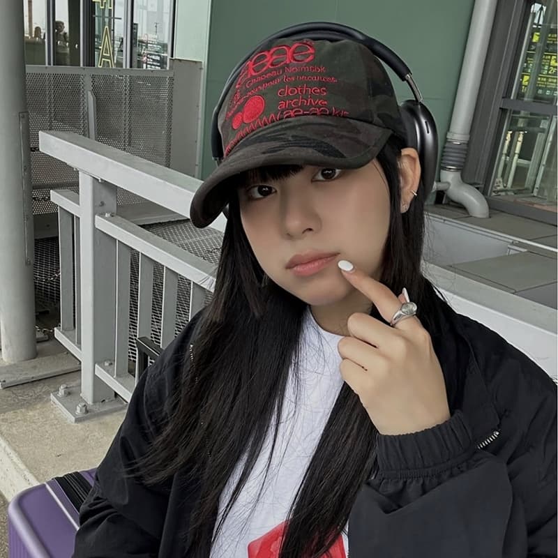 AEAE WEB LOGO CAMO 5 PANNEL/ LEOPARD CAP-GREEN/BLACK หมวกเบสบอลลายเสือดาว รูปที่ 4
