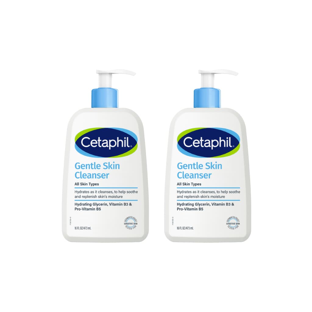 Cetaphil Gentle Skin Cleanser 473 ml. x2 เซตาฟิล เจนเทิล สกิน คลีนเซอร์ 473 มล. x2 รูปที่ 3