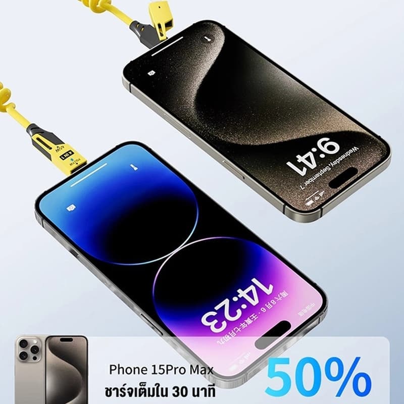 สายชาร์จเร็ว 65W Type-c/USB-A ถึง L+ C สาย 4 ใน 1 Fast Charging สายไฟอะแดปเตอร์สําหรับ Android/Phone รูปที่ 4