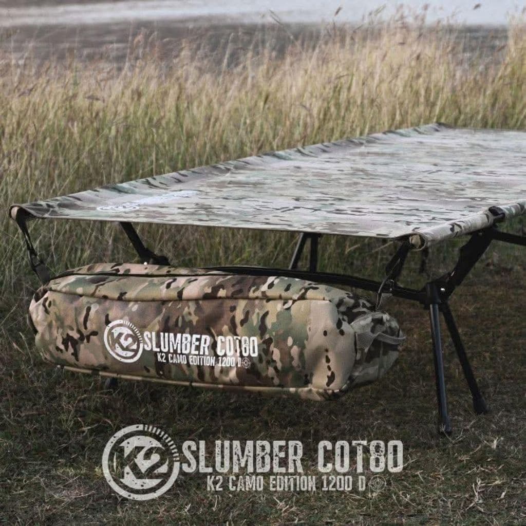 เตียง K2 SLUMBER COT 80 เตียงพับ เตียงสนาม สำหรับแคมป์ปิ้ง รูปที่ 9