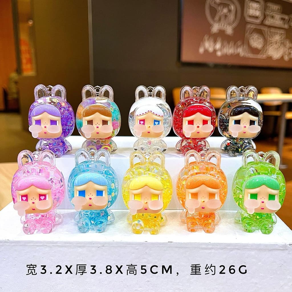 ในไทยน้องครายงอแงจิ๋ว 5 cm เรืองแสง งานตู้น้ำ ตกแต่งบ้าน DIY รูปที่ 1