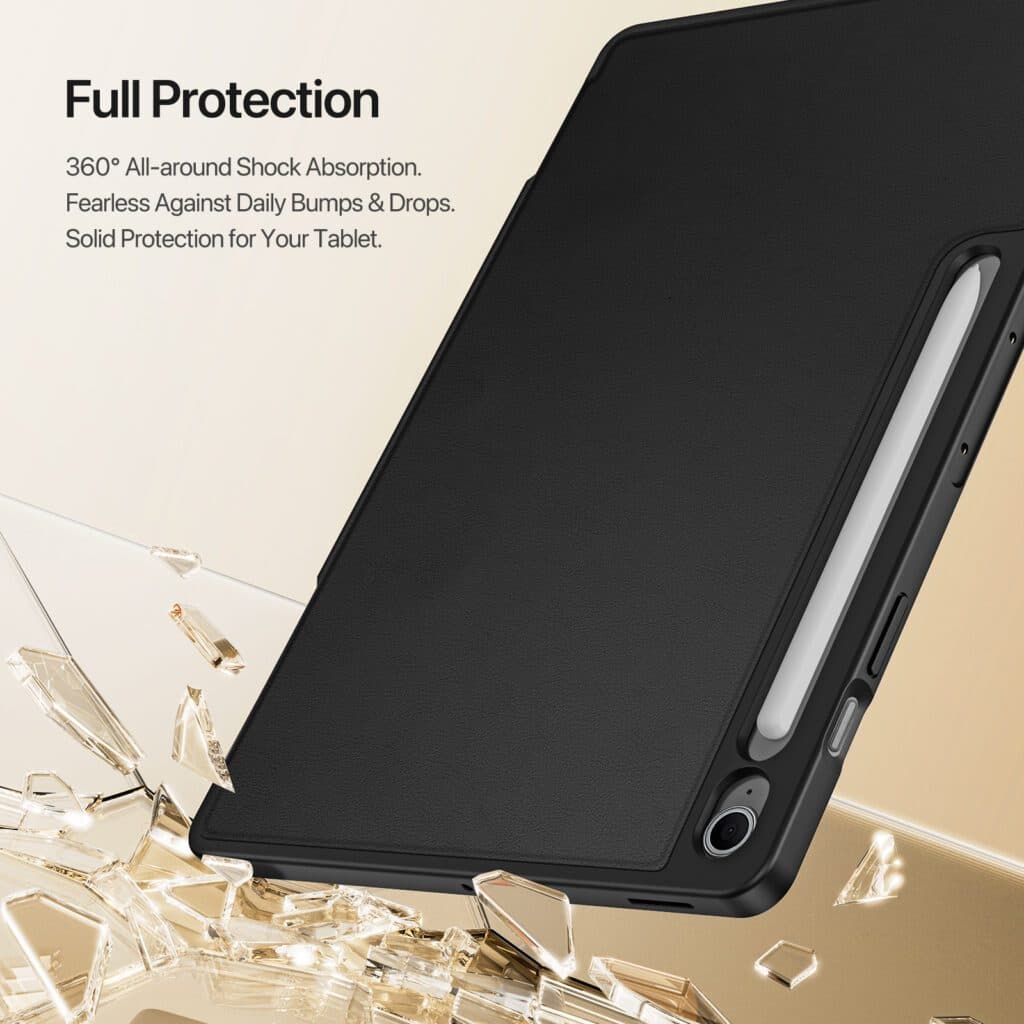 Dux Ducis รุ่น VERS เคส Samsung Tab 10 Lite/S10 FE/S9 FE/S9/S11/S10 FE+/S9 FE+/S9+/S10+ เคสกันกระแทกขอบTPUช่องใส่ปากกา รูปที่ 4
