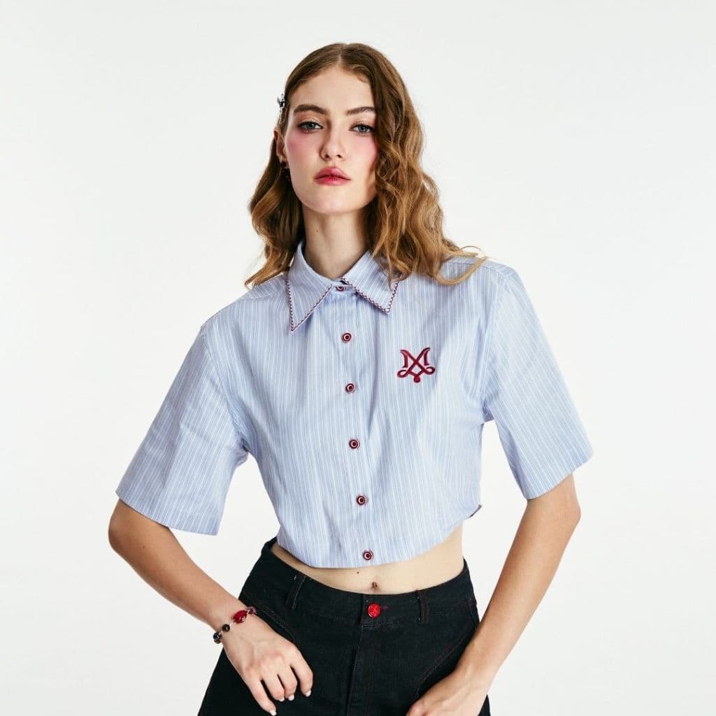 Merge Official - Bubble Crop Shirt รูปที่ 4