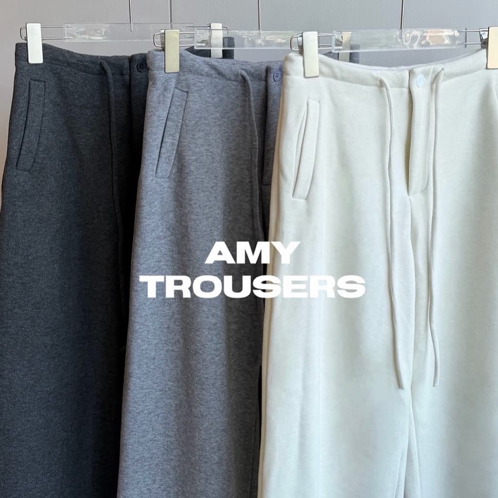 JARIN | AMY TROUSERS **อ่านไซส์ก่อนสั่งซื้อเนื่องจากความยาวของแต่ละสีไม่เท่ากัน รูปที่ 7