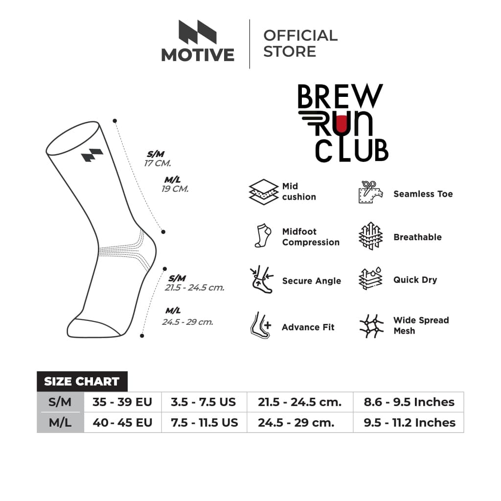 MOTIVE x Brew Run Club รุ่น Ultra Speed Collection รูปที่ 2