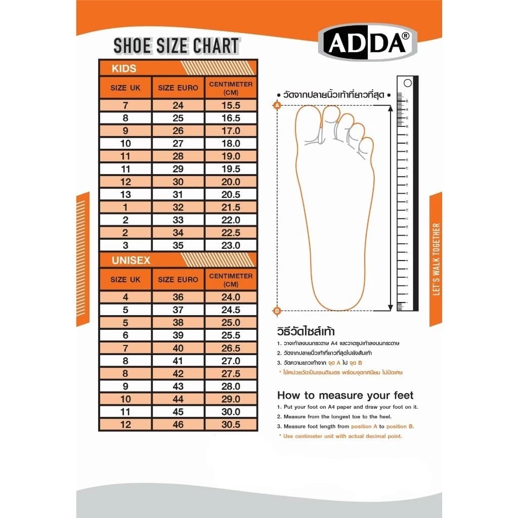 ADDA รองเท้าแตะ รองเท้าลำลอง สำหรับผู้ชาย แบบสวม รุ่น 5CH01M1 รูปที่ 9