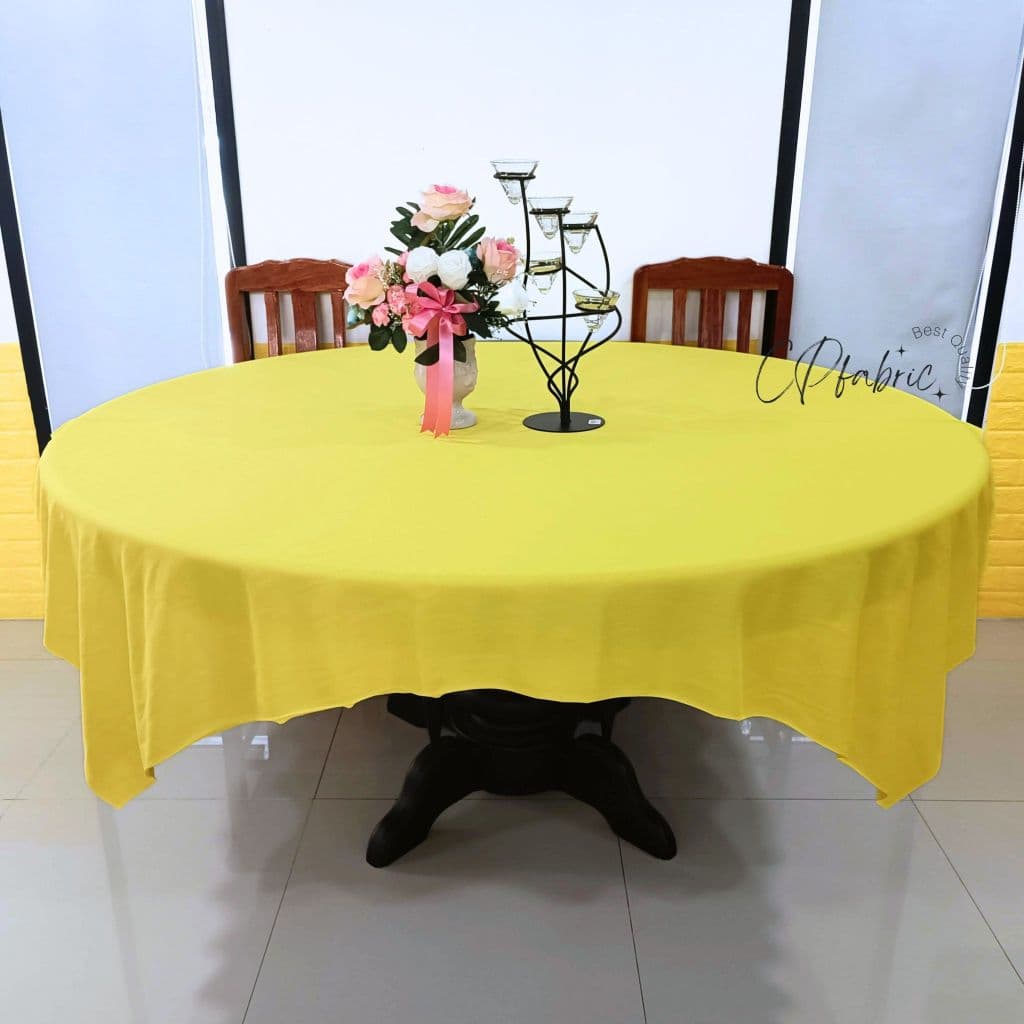 ผ้าปูโต๊ะจีน สำหรับโรงแรม งานเลี้ยง เกรดหนา ไม่ย้วย รูปที่ 9