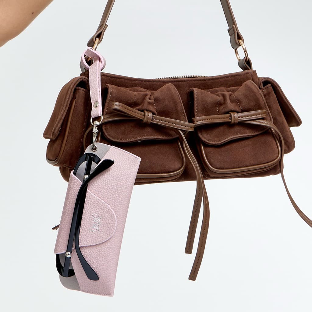PLM เคสซองใส่แว่นหนังตา Soft Shell Leather-like Glasses Case รูปที่ 7