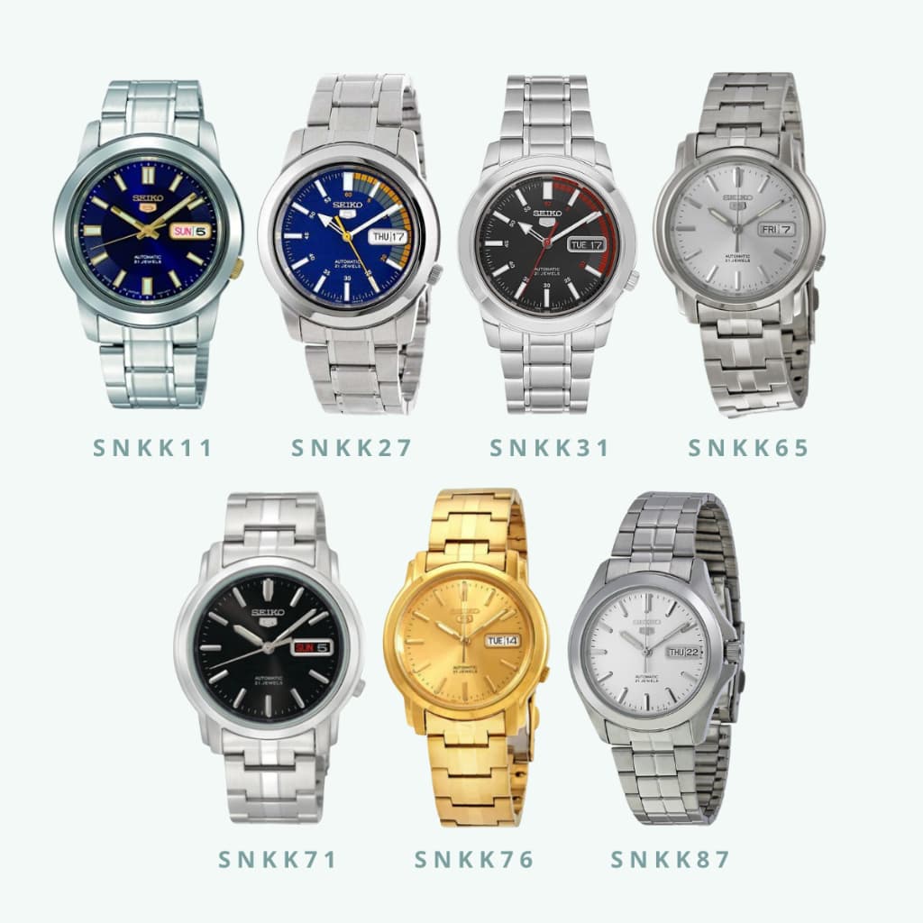 นาฬิกา Seiko 5 Sport เครื่อง 7S รุ่น SNK361 SNKE51 SNXS75 SNKK11 SNKK31 SNKL17 SNKL77 ประกันศูนย์ 3 ปี รูปที่ 6