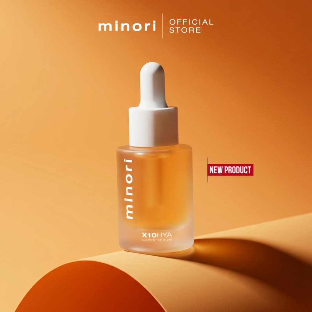 เซรั่ม ลดฝ้า ลดรอยดำ เห็นผลตั้งแต่ขวดแรก Minori x10 Hya Super Serum รูปที่ 2