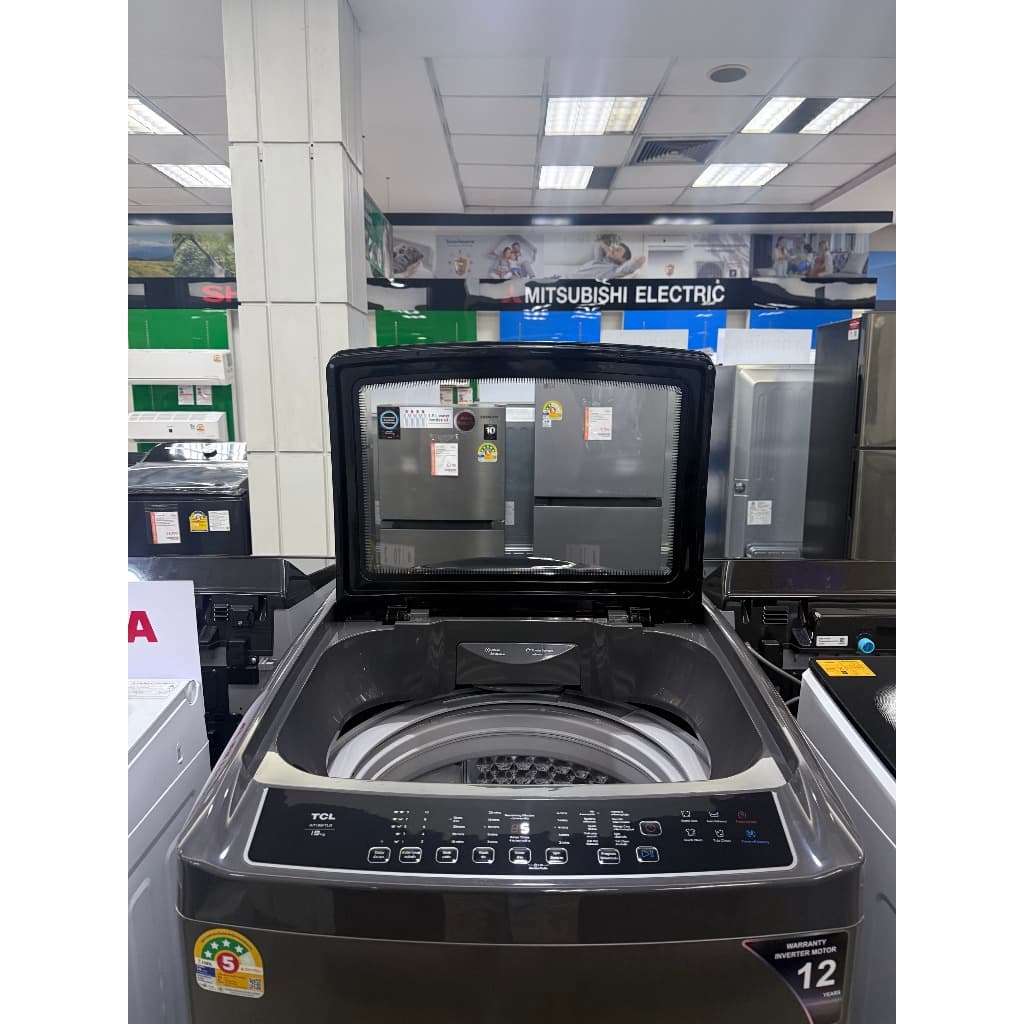 TCL เครื่องซักผ้า ขนาด 19 กิโล รุ่น WT195FTLG ระบบ INVERTER รับประกันนาน 12 ปี รูปที่ 4