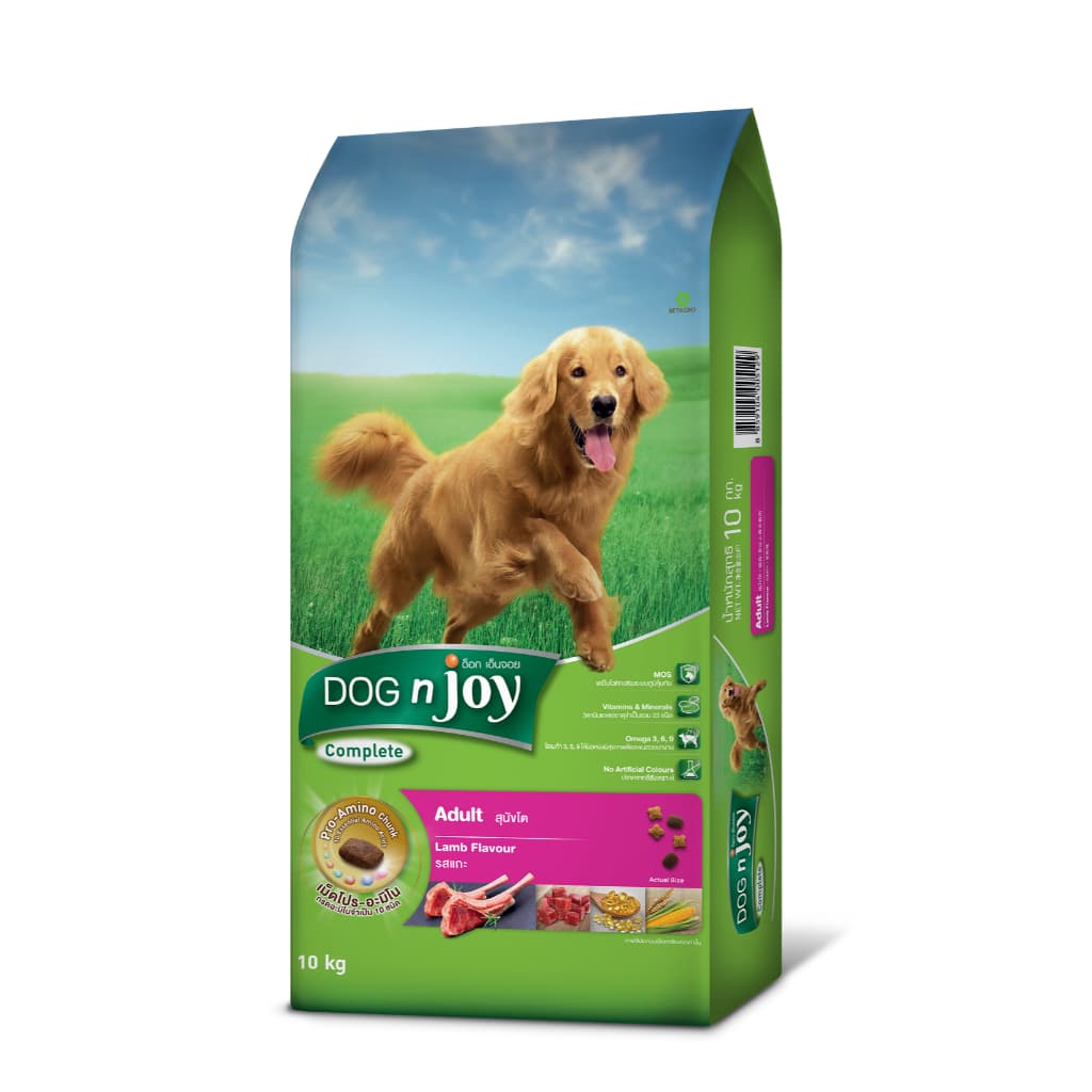 อาหารสุนัข Dog n joy 8-10 กิโลกรัม ยกกระสอบ ครบถ้วนด้วยสารอาหารที่จำเป็น รูปที่ 7