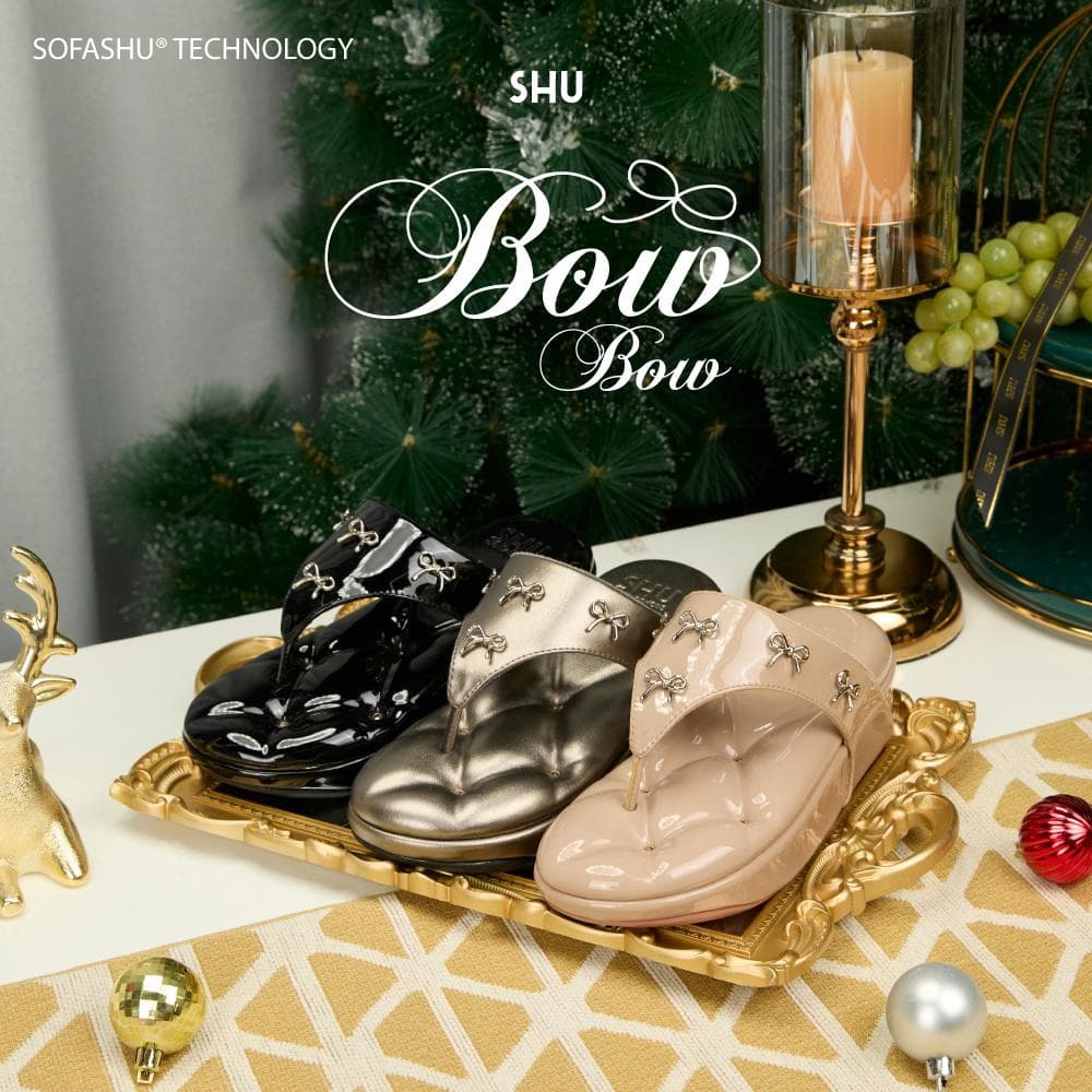 SHU SOFASHOES 2.5" BOWBOW รองเท้าแตะ รูปที่ 1
