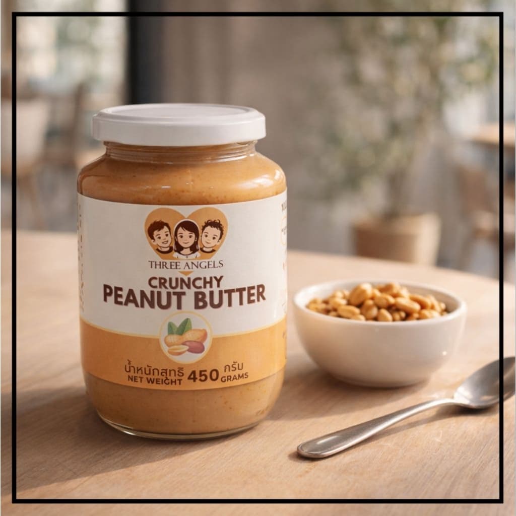 Peanut Butter เนยถั่วลิสง 100% | Best Price ราคาที่ดีที่สุด |ส่งเร็ว Fast Shipping | No Oil No Sugar No Salt | 100g-450g รูปที่ 6