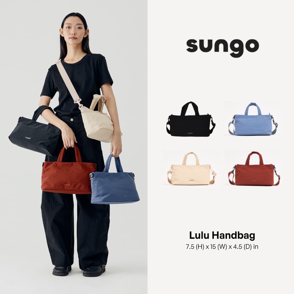 Sungo Lulu Handbag กระเป๋าโท้ท ผ้าไนลอน จุของเยอะ Large Capacity Hand Bag ผู้หญิง รูปที่ 1