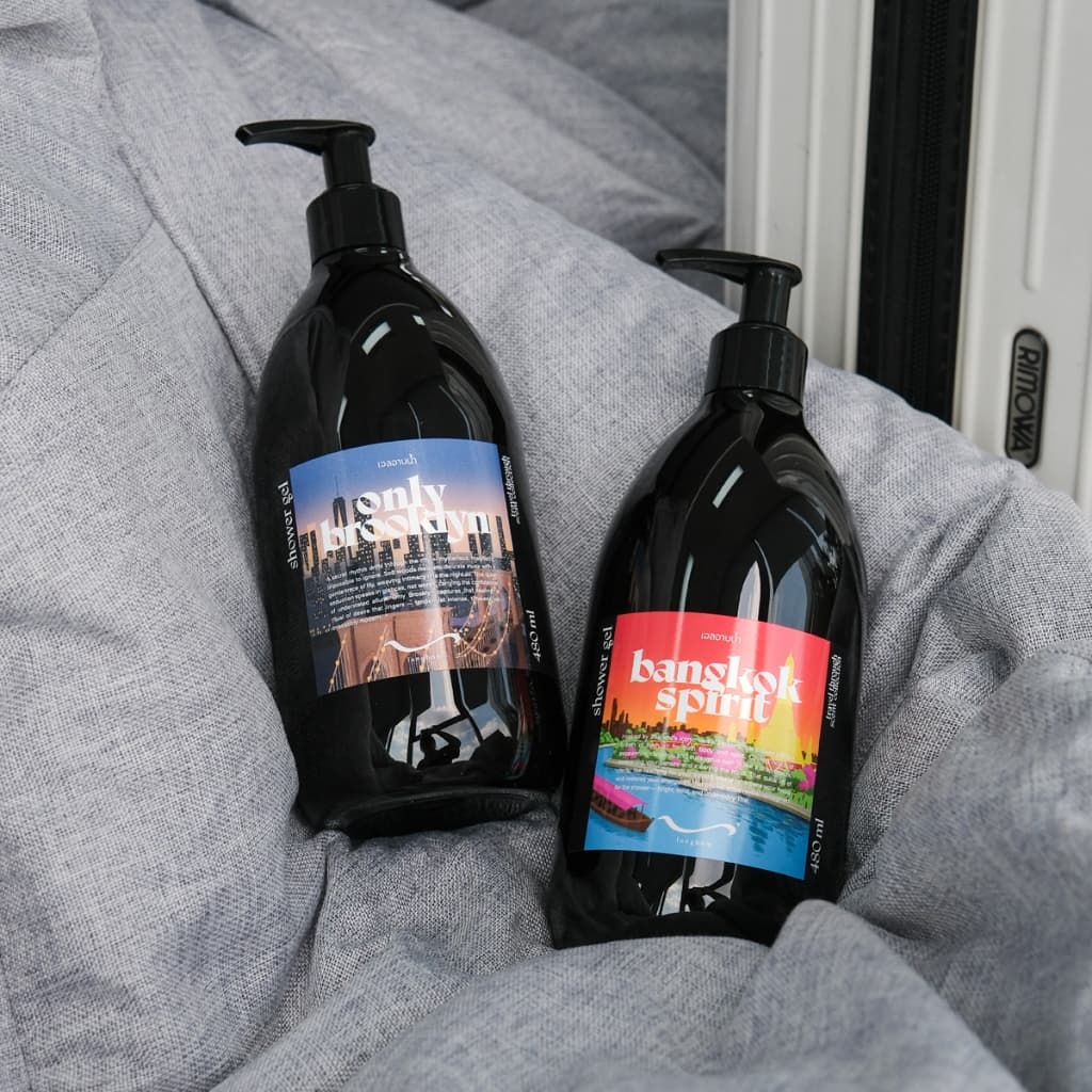 Longhom Shower Gel Travel Collection เจลอาบน้ำ ลองหอม หอมยาวนาน อาบน้ำหอมเคาน์เตอร์แบรนด์ 480mL รูปที่ 8