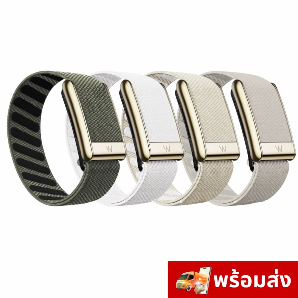 เกรดดีที่สุด!Gold สายWHOOP 5.0 +โลโก้W Superknit Luxe สายwhoop สายเทียบ โรงงานมาเอง รูปที่ 1