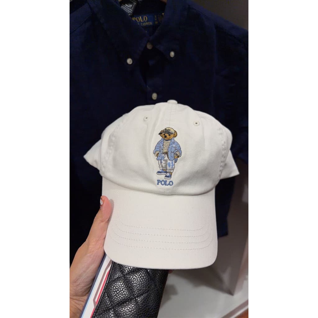 pre-order หมวก polo ralph rauren chino cap Parchment Cream รูปที่ 3