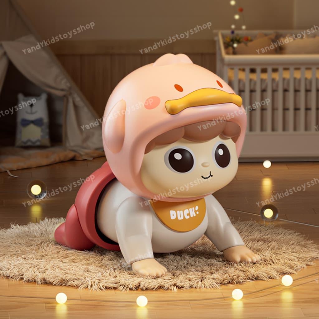 ⭐Y&YToys Kids⭐ ตุ๊กตาฝึกคลาน ตุ๊กตามีเสียง ของเล่นเสริมพัฒนาการ ตุ๊กตาทารก มีดนตรี รูปที่ 7