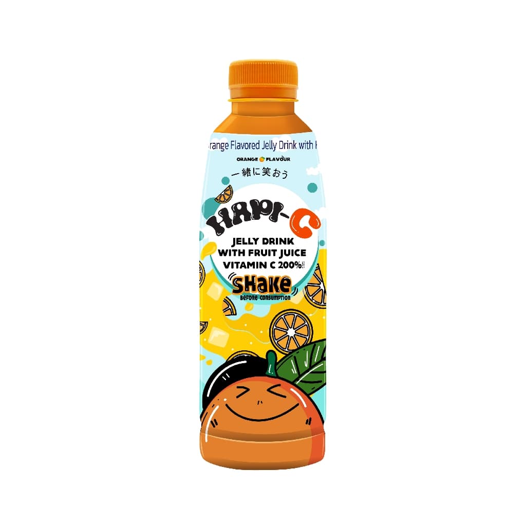 Hapi-C เครื่องดื่มเยลลี่ กลิ่นส้มผสมวิตามินซีสูง ขนาด 310 ML. รูปที่ 3