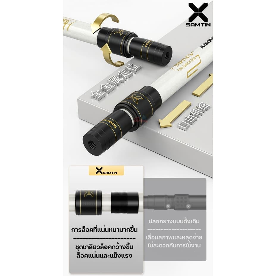 เลาวางคัน-ด้ามสวิง X SAMTIN ANTAENS วัสดุ High Tonnage Carbon รูปที่ 9