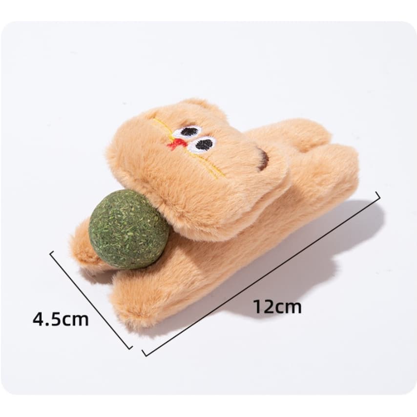 AL-1515 ของเล่นเเมว กัญชาแมว ตุ๊กตาแมว Catnip Ball นุ่มน่ารัก เล่นสนุก เพลิดเพลินฟิน รูปที่ 2