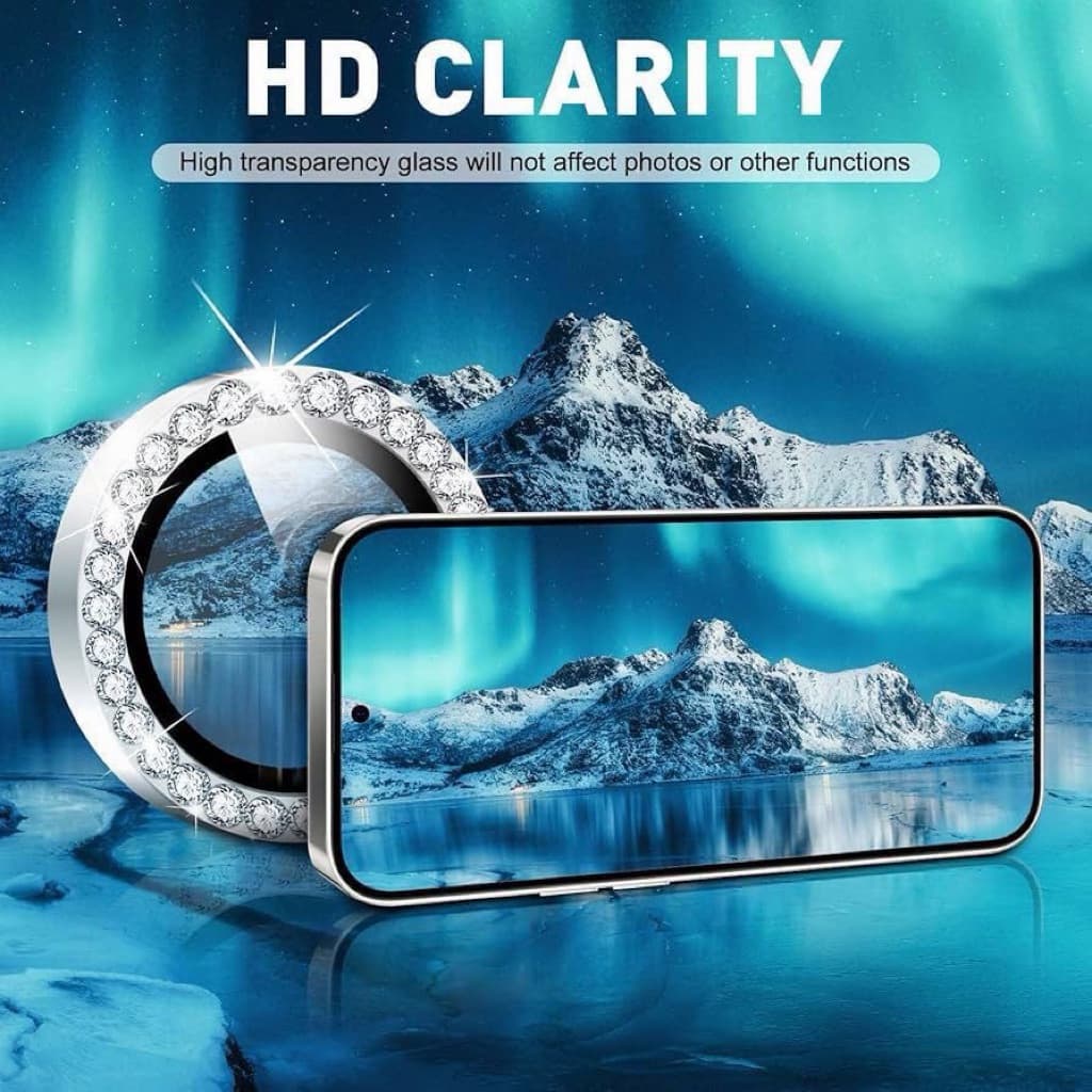 ฟิล์มเลนส์กล้อง เพชร เลนส์ สําหรับ samsung Galaxy A05 A05s A06 A15 A16 A25 A35 A55 A14 A24 A34 A54 แหวนเลนส์ รูปที่ 6