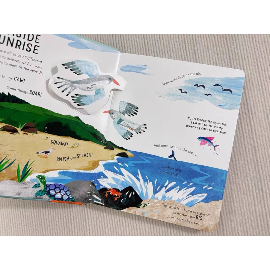หนังสือชุด Curious Kids หนังสือนิทานเสริมความรู้ภาษาอังกฤษแบบ Pop-up – ไดโนเสาร์ อวกาศ ทะเล แมลง รูปที่ 7
