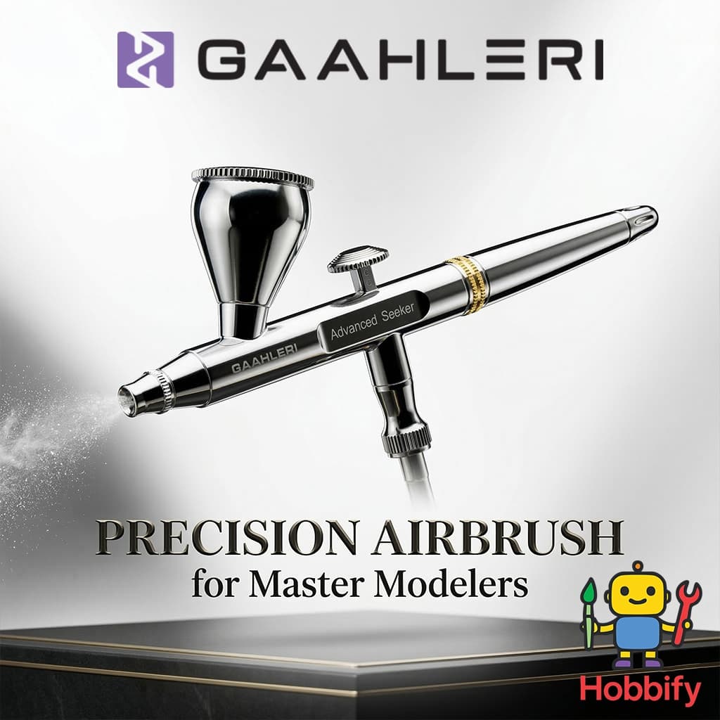 Gaahleri Advanced Seeker โมเดลใหม่ปี 2026 แอร์บรัชพ่นสีโมเดล 0.3 & 0.5mm พ่นละเอียด คุมง่าย สำหรับผู้เริ่มต้นและมือโปร รูปที่ 1
