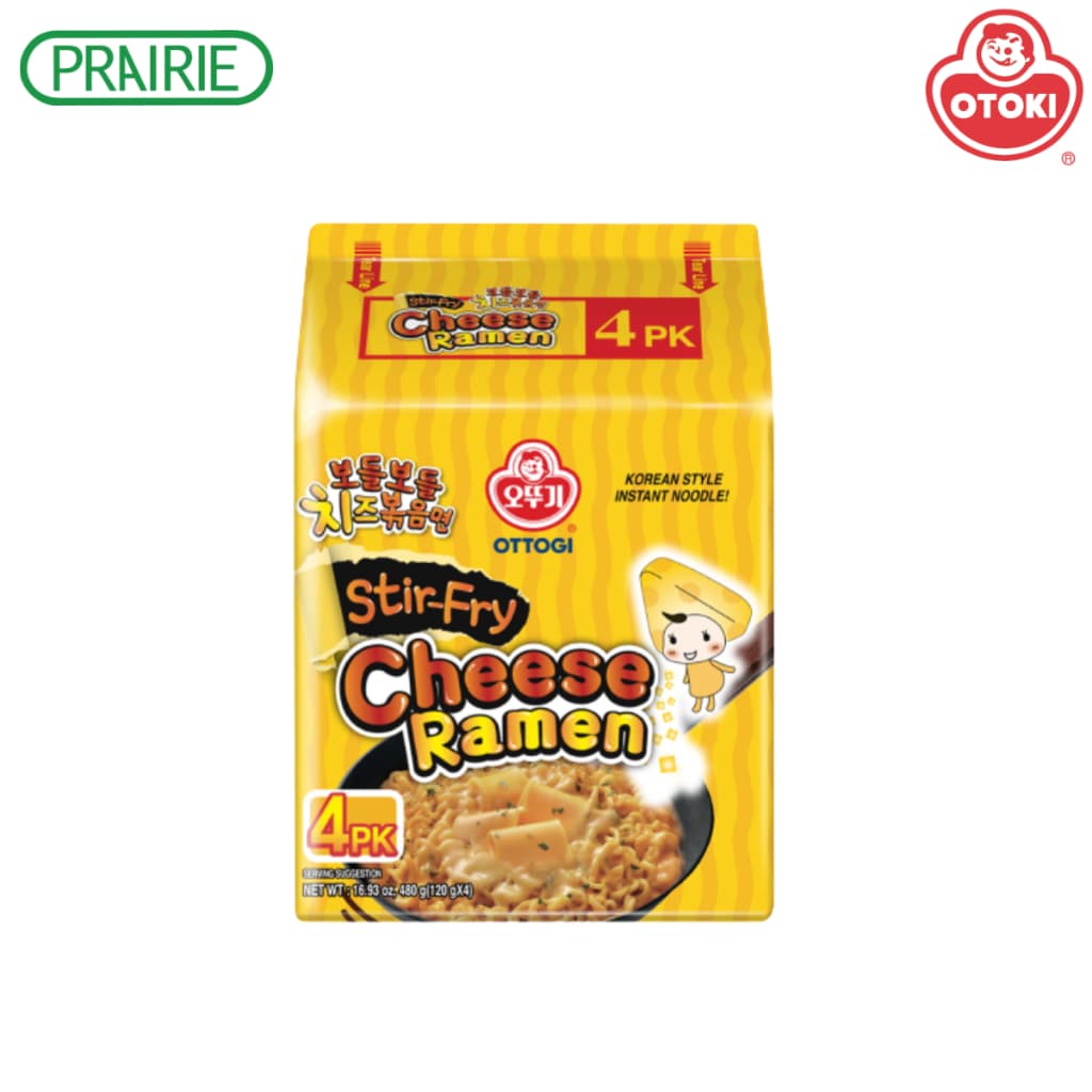 โอโตกิ สเตอร์ฟราย ชีส ราเมง 120 กรัม l OTTOGI Stir-Fry Cheese Ramen 120g. รูปที่ 1